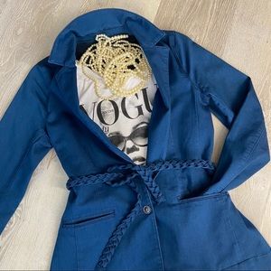 GAP 1969 Dark Denim Chambray Blazer size XS